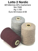 LOTTO 2 NORDIC CASHWOOL