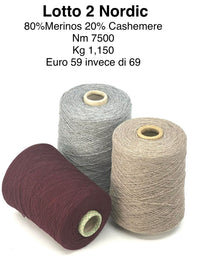 LOTTO 2 NORDIC CASHWOOL