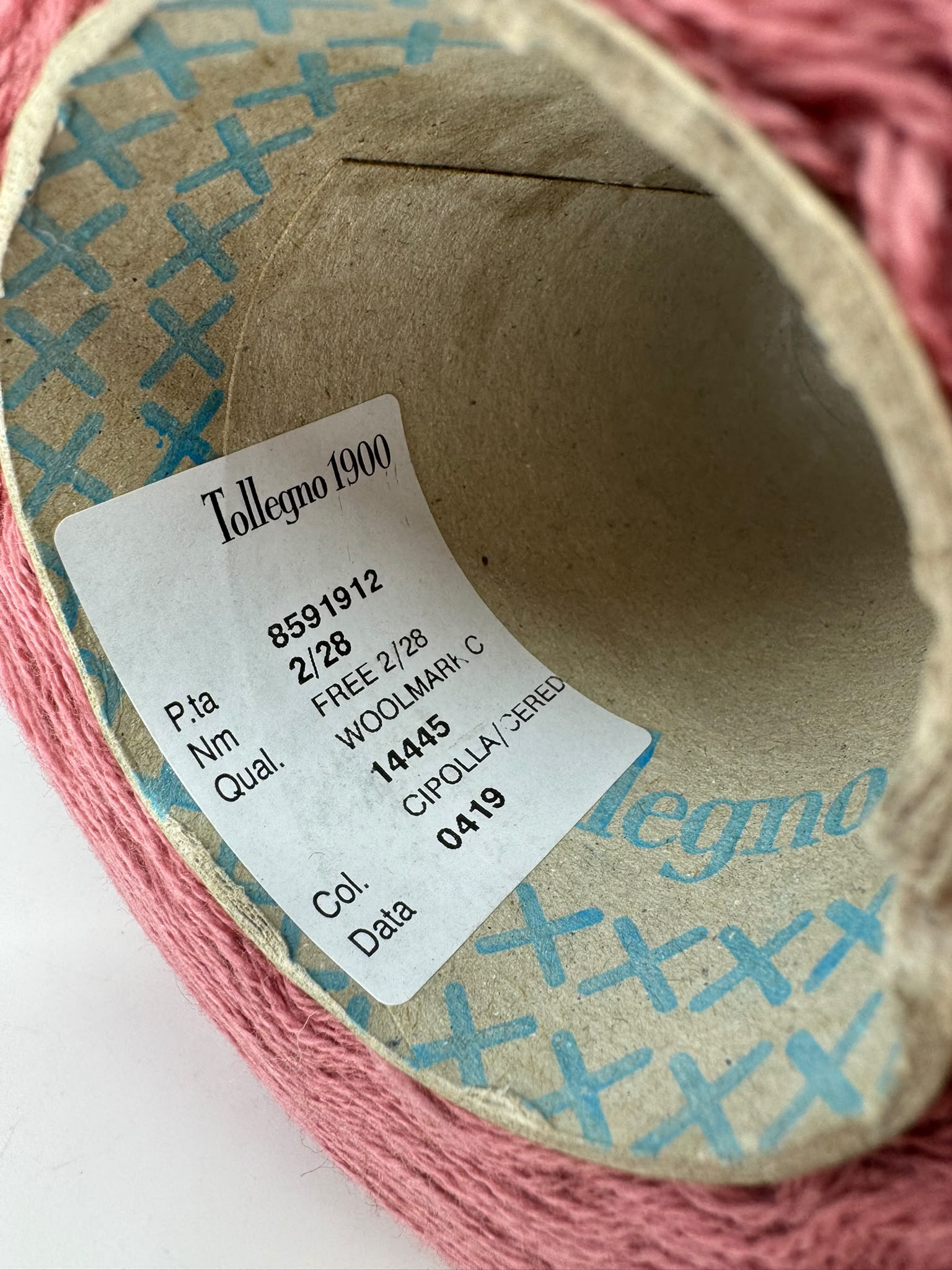 100% MERINO TOLLEGNO 1900