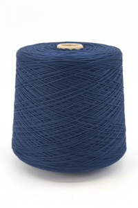 Cono filato blu acciaio scuro